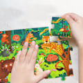 Miniatyrbillede 2 af 5: Børns kreative, multifunktionelle, nye store legetøj, papirpuslespil, puslespiludforskning, udviklingspuslespil