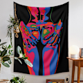 Pikkukuva 2 / 7: Taide Koti Sisustuslahjat Mandala Bohemian Tapetti Sopii Makuuhuoneen Koristeluun (1101-22, 29 x 38 tuumaa)