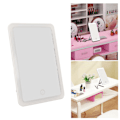 Miniatyrbillede 11 af 11: LED Makeup Spejl Trinløs Dæmpning 180 Graders Rotation Touch Switch USB Genopladelig Lighted Spejl