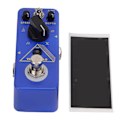 Miniatyrbillede 1 af 11: Guitar Effekt Pedal Triangolo Digital Tremolo MTR3 Forskellige Tilstande Instrument Tilbehør Blå