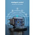 Miniatyrbilde 3 av 7: Ny PD12W mobiltelefonlader 5V2.4A ladehode type-c PD ladehode europeisk og amerikansk britisk standardadapter hvit