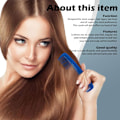 Miniatyrbild 6 av 7: Hårvårdskam 4-pack - Obrytbar - herrkam/fintandad kam/peines para cabello Navy Blue 4 Count (Pack of 1)