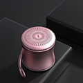 Miniatyrbild 2 av 5: Bärbar trådlös Bluetooth-högtalare TWS IPX7 Vattentät Ultra Mini Bluetooth-högtalare Rosa Liten Högtalarlåda Metallkropp