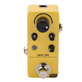 Miniatyrbild 7 av 11: Gul liten elektrisk gitarr effektpedal varm naturlig dynamisk simulerad mini bas effektpedal ersättning