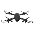 Miniatyrbild 7 av 11: RC Drönare 4k Dubbel Kamera Quadcopter Wifi Fällbar Fjärrkontroll Quadcopter 3 Vägs Hindrande Undvikande Höjdhåll Leksaker Gåvor för Pojkar Flickor Svart