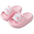 Miniatyrbilde 1 av 5: Barns Sliders Gutter Gutter Tøfler Småbarn Strand Basseng Slide Sandaler Slip-on Sommer Flip Flops