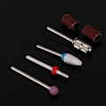 Miniatyrbild 4 av 11: Tungstenstål nagelborr set nagelslipningshuvud poleringsverktyg manikyrtillbehör FD-1