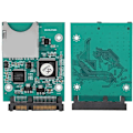Miniatyrbild 3 av 5: SD till SATA-adapterkonverter, 22 MB/s snabb överföring SD/SDHC/SDXC/MMC minneskort till 2,5 tum 7+15P SATA-konverteradapter, 3 st