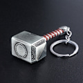 Miniatyrbilde 5 av 5: Thor Hammer 2 Tinn Nøkkelring Hammer nøkkelring Thors hammer legering anheng