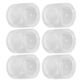 Miniatyrbild 9 av 11: 10 st nagelbehållare vattentät transparent PP kosmetiska behållare för falska nagelspetsar smyckestillbehör