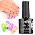 Miniatyrbild 4 av 11: 7,3 ml nagellack glitter glans soak off UV/LED gellack vanish manikyr lim