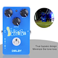 Miniatyrbild 2 av 11: Mini Metal Delay Gitarr Effekt Pedal Hög True Bypass Instrument Tillbehör