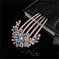 Miniatyrbillede 2 af 4: Sanku Wenhua Rhinestone Hårkam Tilbehør, Perfekt Mors Dags Gave, Fødselsdagsgave, Delikat Blomsterdesign
