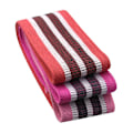 Miniatyrbillede 2 af 4: Modstandsbånd, Loop Stretch Band Pull Band, Level 3 Ben- og Baldering Glute Øvelsesbånd (Pink + Rose Red + Rubber Red)