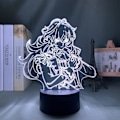 Miniatyrbillede 2 af 8: 3D LED natlampe Genshin Impact akryl LED-lampe spil