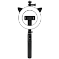 Miniatyrbillede 3 af 11: LED-fyldlys Bluetooth Live Streaming Selfie Ring Light Bærbar Makeup Justerbar Lys