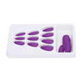 Miniatyrbillede 2 af 11: 24 stk. Matte Falske Negle Fuld Dækning Falske Negle Tip Manicure Værktøj til Kvinder og PigerF144