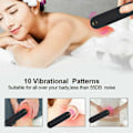 Miniatyrbild 8 av 11: Bärbar USB Vibrator Massager Kropp Vibration Kroppsmassage Kvinnor Vuxenleksak Typ C