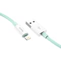 hoco. X68 ekte farge 2.4A ladekabel for iPhone Lightning nylon flettet kabel