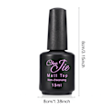 Pikkukuva 2 / 11: Pitkäkestoinen LED UV -kynsilakan poistettava mattapintainen top coat -geeli 15ML