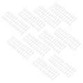 Pikkukuva 7 / 11: 240 kpl Kynsiväri Näytetikkuja Läpinäkyvät Kynsikoriste Tarvikkeet Manikyyri Tarvikkeet Pitkät Terävät