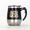 Miniatyrbilde 1 av 4: Wekity Selvrørende krus - Automatisk selvblandende rustfritt stål krus for kaffe/te/varm sjokolade/melk til kontor/reise/hjem - 400 ml - Den beste gaven