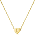 Miniatyrbillede 1 af 4: Tiny Heart Initial Halskæder til Kvinder Piger, 14K Guldbelagt Håndlavet Hjerte Vedhæng Bogstav Halskæde, Initial Hjerte Choker Halskæde til Teenagere Piger