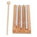 Miniatyrbillede 2 af 11: Trefarvet vindklokker Orff Percussion Instrumenter Børneundervisningshjælpemidler Vindklokker