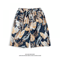 Miniatyrbild 1 av 4: Herrshorts med färgglada tryck för män, badbyxor för varm sommar, sport, löpning, badkläder med meshfoder-DK7023