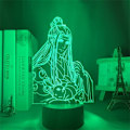 Miniatyrbillede 5 af 7: 3D Illusion Lampe Anime Mo Dao Zu Shi Wei Wuxian Figur Model Akryl Farverig Natlys Hjem Værelse Dekoration USB Skrivebordslampe Ven Fødselsdag Gave