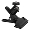 Miniatyrbild 6 av 11: Tripod-kameraklämmafäste med 360 graders roterande kulhuvud 1/4 tum skruv för bärbar dator