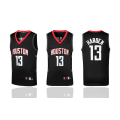 Pikkukuva 2 / 9: Miesten Koripallopaita, 13 Houston Jersey Paidat, Muodikkaat Koripallopaidat, Lahja Koripallofaneille, Musta, 2XL