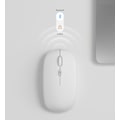 Miniatyrbillede 2 af 2: Bluetooth-mus dual-mode trådløs 2.4G opladningsmus til mobiltelefon ipad spil gaming single-mode mus, lysegrøn