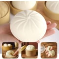 Miniatyrbild 5 av 7: Dumpling Stressboll Fidgetleksak, Dumpling Squishy Stressboll Ångad Fylld Bulle Kläm Stressavlastande Leksak, Degbollar Squishy Dumpling Fidget