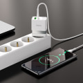 Miniatyrbilde 4 av 5: hoco. N21 Tuosu PD30W+QC3.0 lader Europeisk standard mobiltelefon nettbrett hurtiglading hode
