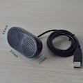 Miniatyrbild 2 av 7: Mini Notebook-högtalare USB-ljudkort Högtalare Bärbar dator Liten ljud-USB-gränssnitt för PC Stereo Högtalare Inget brus