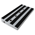 Miniatyrbilde 5 av 11: Gitarreffektpedalbord PE borrelås feste instrumenttilbehør for ytelse Hvit marmor design