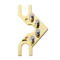 Miniatyrbild 9 av 11: Gitarr Butler Metal Fact Accurate Tuning Professional Elektrisk Akustisk Gitarr Butler B3 Guld