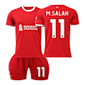 Miniatyrbillede 1 af 2: 2023-2024 Liverpool Børnefodbolddragt Sæt-Nr.11 M.SALAH#M No.11 M.SALAH #M