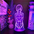 Miniatyrbild 4 av 7: WJ Anime Tokyo Ghoul Touka Kirishima 3D-lampa i akryl för sovrum, sängbord, skrivbord, dekoration, födelsedagspresent, nattlampa för pojkar PXJD