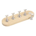 Miniatyrbillede 9 af 11: Negle Display Stativ DIY Log Tryk På Fiksering Magnetisk Falsk Negleholder til Begynder Manicure