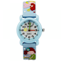 Miniatyrbild 1 av 2: Tecknad blå watch för barn, vattentät printed watch för flickor och pojkar 2-12 år gamla, bästa presenten för barn