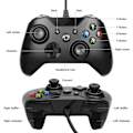 Pikkukuva 2 / 5: Langaton ohjain, USB-ohjain, Xbox One, Xbox One S, Xbox One X, Xbox One -ohjain Langaton sininen