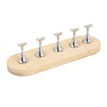 Miniatyrbillede 11 af 11: Negle Display Stativ DIY Log Tryk På Fiksering Magnetisk Falsk Negleholder til Begynder Manicure