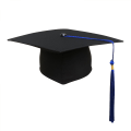 Miniatyrbilde 1 av 2: 1 Master's Cap Master's Graduation Cap Style (One Size)