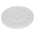 Miniatyrbilde 4 av 11: Månefasebrettform Lunar Eclipse Crescent Epoxy Resin Casting Molds for DIY Håndverk Smykkefremstilling Hjemmedekorasjon