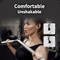 Pikkukuva 6 / 7: Bluetooth-kuulokkeet True Wireless -kuulokkeet korvakoukuilla IPX5-vedenpitävät kuulokkeet sisäänrakennetulla mikrofonilla urheiluun juoksuun harjoitteluun (musta)