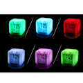 Miniatyrbild 2 av 2: Game Yuanshen Alarm Clock LED Square Clock Digital väckarklocka med tid, temperatur, alarm, datum