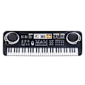Miniatyrbild 1 av 11: Barn Piano Keyboard 61 tangenter Multifunktionell Elektronisk Keyboard Learing Musikinstrument Leksak för Pojkar och Flickor med Strömkälla