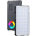 Pikkukuva 1 / 7: LimoStudio 4000mAh Ladattava Kannettava LED-valo Dynaaminen RGB-väritehoste, Värin ja kirkkauden säätö, Yhteensopiva useimpien älypuhelimien kanssa